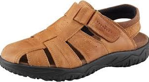 Sandalias de Cuero para Hombre MGGMOKAY - Trekking y Verano