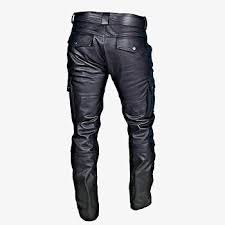 Pantalones de Cuero PU para Hombre 2022 - Moda Casual