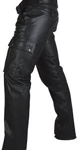 Pantalones de Cuero NUSGEAR 2022 para Hombre - Estilo Punk y Casual