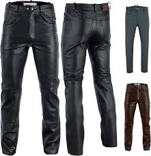 Pantalones de Cuero para Hombre Radmasters - Moto Vaqueros XXL