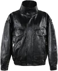 Chaqueta de Cuero Sintético para Hombre