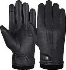 Guantes de Cuero Genuino para Hombre Hand Fellow