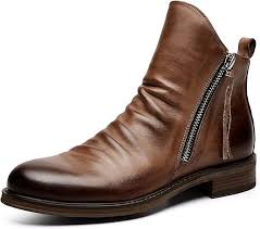 Botas Formales de Cuero para Hombre Remxi