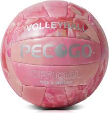 PECOGO Pelota de Voleibol Tamaño 5 - Piel Sintética Suave