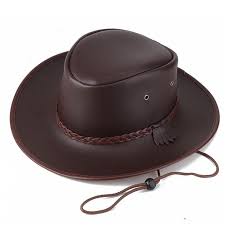 Sombrero de Cuero Outback para Hombre