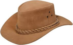 Sombrero Australiano Unisex de Cuero Infinity