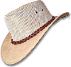 Sombrero Australiano Outback P-Cuero Breezer Jacaru 7 3/8