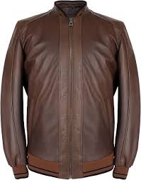 Chaqueta de Cuero Zerimar para Hombre