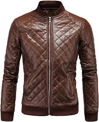 Chaqueta de Cuero Británica para Hombre - Invierno