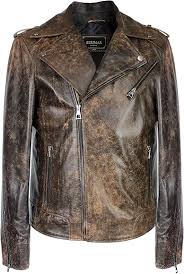 Chaqueta de Cuero Heavy para Hombre Zerimar