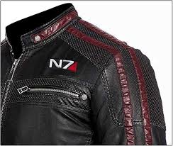 Chaqueta de Piel N7 Commander Shepard - HiFacon Mass Effect 3