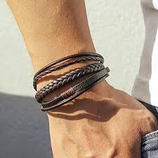 Pulsera de Cuero DKDDSSS: Regalo Perfecto para Hombre