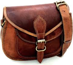 Bolso Cruzado de Cuero Vintage Firu para Mujer