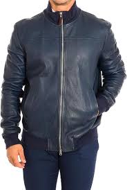 Chaqueta de Cuero La Martina para Hombre LML001-LT028