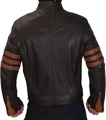 Chaqueta de Piel Auténtica Wolverine Logan - Edición Pequeña