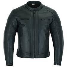 Chaqueta de Cuero Texpeed para Motociclistas