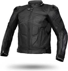 Chaqueta de Moto de Cuero para Hombre ASPIDEX